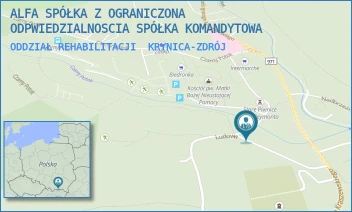 ODDZIAŁ REHABILITACJI - ALFA SPÓŁKA Z OGRANICZONA ODPWIEDZIALNOSCIA SPÓŁKA KOMANDYTOWA - UL. REYMONTA 21,  KRYNICA-ZDRÓJ