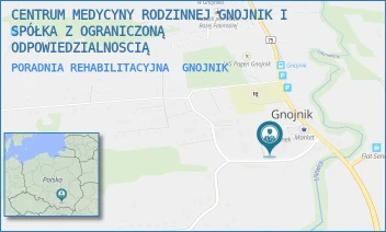 PORADNIA REHABILITACYJNA - CENTRUM MEDYCYNY RODZINNEJ GNOJNIK I SPÓŁKA Z OGRANICZONĄ ODPOWIEDZIALNOSCIĄ - UL. GNOJNIK 537,  GNOJNIK