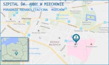 PORADNIA REHABILITACYJNA - SZPITAL ŚW. ANNY W MIECHOWIE - UL. SZPITALNA 3,  MIECHÓW