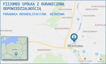 PORADNIA REHABILITACYJNA - FIZJOMED SPÓŁKA Z OGRANICZONĄ ODPOWIEDZIALNOŚCIĄ - WIŚNIOWA 317 A,  WIŚNIOWA