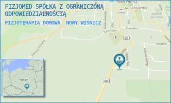 FIZJOTERAPIA DOMOWA - FIZJOMED SPÓŁKA Z OGRANICZONĄ ODPOWIEDZIALNOŚCIĄ - UL. BOLESŁAWA CHROBREGO 2,  NOWY WIŚNICZ
