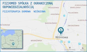 FIZJOTERAPIA DOMOWA - FIZJOMED SPÓŁKA Z OGRANICZONĄ ODPOWIEDZIALNOŚCIĄ - WIŚNIOWA 317 A,  WIŚNIOWA