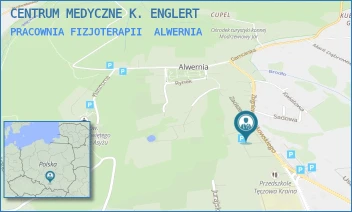 PRACOWNIA FIZJOTERAPII - CENTRUM MEDYCZNE K. ENGLERT - UL. ZBIGNIEWA GĘSIKOWSKIEGO 16,  ALWERNIA