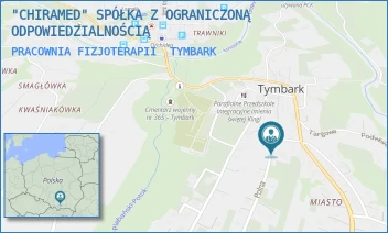 PRACOWNIA FIZJOTERAPII - "CHIRAMED" SPÓŁKA Z OGRANICZONĄ ODPOWIEDZIALNOŚCIĄ - TYMBARK 315,  TYMBARK