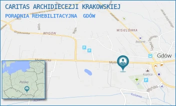 PORADNIA REHEBILITACYJNA - CARITAS ARCHIDIECEZJI KRAKOWSKIEJ - GDÓW 756,  GDÓW