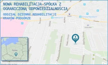 ODDZIAŁ DZIENNY REHABILITACJI - NOWA REHABILITACJA SPÓŁKA Z OGRANICZONĄ ODPOWIEDZIALNOŚCIĄ - UL. KOMUNY PARYSKIEJ 24,  KRAKÓW-PODGÓRZE