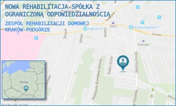 ZESPÓŁ REHABILITACJI DOMOWEJ - NOWA REHABILITACJA SPÓŁKA Z OGRANICZONĄ ODPOWIEDZIALNOŚCIĄ - UL. KOMUNY PARYSKIEJ 24,  KRAKÓW-PODGÓRZE