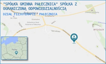 DZIAŁ FIZJOTERAPII - "SPÓŁKA GMINNA PAŁECZNICA" SPÓŁKA Z OGRANICZONĄ ODPOWIEDZIALNOŚCIĄ - UL. MAŁOPOLSKA 36,  PAŁECZNICA