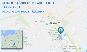 DZIAŁ FIZJOTERAPII - REHMEDICA ZAKŁAD REHABILITACJI LECZNICZEJ - ŁUKOWICA 8,  ŁUKOWICA