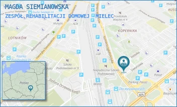 ZESPÓŁ REHABILITACJI DOMOWEJ - MAGDA SIEMIANOWSKA - UL. KSIĘDZA SKARGI 9,  MIELEC