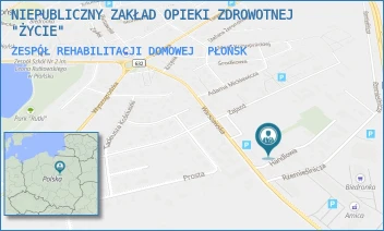 ZESPÓŁ REHABILITACJI DOMOWEJ - NIEPUBLICZNY ZAKŁAD OPIEKI ZDROWOTNEJ "ŻYCIE" - HANDLOWA 3,  PŁOŃSK