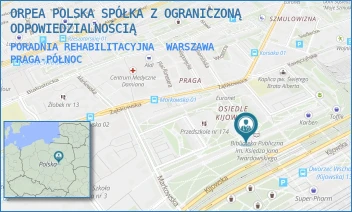 PORADNIA REHABILITACYJNA - EMEIS POLSKA SPÓŁKA Z OGRANICZONĄ ODPOWIEDZIALNOŚCIĄ - KIJOWSKA 11,  WARSZAWA PRAGA-PÓŁNOC