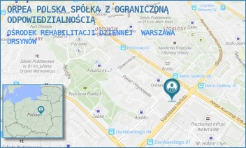 OŚRODEK REHABILITACJI DZIENNEJ - EMEIS POLSKA SPÓŁKA Z OGRANICZONĄ ODPOWIEDZIALNOŚCIĄ - ALEJA KOMISJI EDUKACJI NARODOWEJ 93/B3,  WARSZAWA URSYNÓW