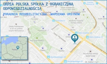 PORADNIA REHABILITACYJNA - EMEIS POLSKA SPÓŁKA Z OGRANICZONĄ ODPOWIEDZIALNOŚCIĄ - ALEJA KOMISJI EDUKACJI NARODOWEJ 93/B3,  WARSZAWA URSYNÓW