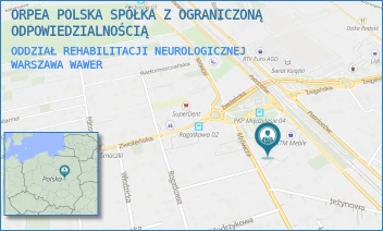 ODDZIAŁ REHABILITACJI NEUROLOGICZNEJ - EMEIS POLSKA SPÓŁKA Z OGRANICZONĄ ODPOWIEDZIALNOŚCIĄ - MRÓWCZA 124,  WARSZAWA WAWER