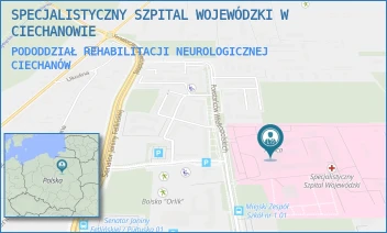 PODODDZIAŁ REHABILITACJI NEUROLOGICZNEJ - SPECJALISTYCZNY SZPITAL WOJEWÓDZKI W CIECHANOWIE - POWST. WIELKOPOLSKICH 2,  CIECHANÓW