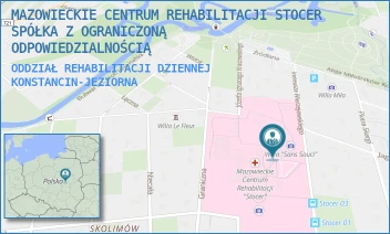 ODDZIAŁ REHABILITACJI DZIENNEJ - MAZOWIECKIE CENTRUM REHABILITACJI STOCER SPÓŁKA Z OGRANICZONĄ ODPOWIEDZIALNOŚCIĄ - WIERZEJEWSKIEGO 12,  KONSTANCIN-JEZIORNA