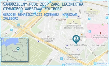 OŚRODEK REHABILITACJI DZIENNEJ - SAMODZIELNY PUBL ZESP ZAKŁ LECZNICTWA OTWARTEGO WARSZAWA-ŻOLIBORZ - ELBLĄSKA 35,  WARSZAWA ŻOLIBORZ