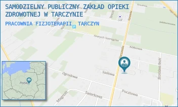 PRACOWNIA FIZJOTERAPII - SAMODZIELNY PUBLICZNY ZAKŁAD OPIEKI ZDROWOTNEJ W TARCZYNIE - WARSZAWSKA 42,  TARCZYN