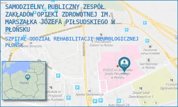 SZPITAL-ODDZIAŁ REHABILITACJI NEUROLOGICZNEJ - SAMODZIELNY PUBLICZNY ZESPÓŁ ZAKŁADÓW OPIEKI ZDROWOTNEJ IM. MARSZAŁKA JÓZEFA PIŁSUDSKIEGO W PŁOŃSKU - HENRYKA SIENKIEWICZA 7,  PŁOŃSK