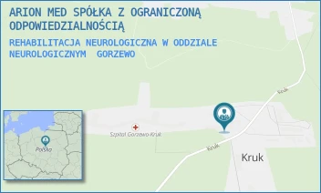 REHABILITACJA NEUROLOGICZNA W ODDZIALE NEUROLOGICZNYM - ARION MED SPÓŁKA Z OGRANICZONĄ ODPOWIEDZIALNOŚCIĄ - KRUK 5,  GORZEWO