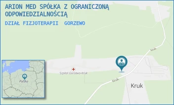 DZIAŁ FIZJOTERAPII - ARION MED SPÓŁKA Z OGRANICZONĄ ODPOWIEDZIALNOŚCIĄ - KRUK 5/;,  GORZEWO