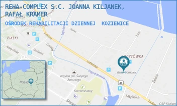 OŚRODEK REHABILITACJI DZIENNEJ - REHA-COMPLEX S.C. JOANNA KILJANEK, RAFAŁ KRAMER - LUBELSKA 69B,  KOZIENICE