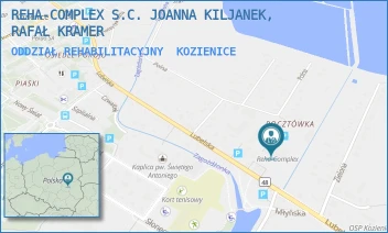 ODDZIAŁ REHABILITACYJNY - REHA-COMPLEX S.C. JOANNA KILJANEK, RAFAŁ KRAMER - LUBELSKA 69B,  KOZIENICE