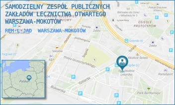 REH-L-JAD - SAMODZIELNY ZESPÓŁ PUBLICZNYCH ZAKŁADÓW LECZNICTWA OTWARTEGO WARSZAWA-MOKOTÓW - JADŹWINGÓW 9,  WARSZAWA MOKOTÓW