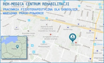 PRACOWNIA FIZJOTERAPEUTYCZNA DLA DOROSŁYCH - SED E. NOWACKA, D. WRÓBLEWSKA SPÓŁKA JAWNA - MLĄDZKA 27 A,  WARSZAWA PRAGA-POŁUDNIE