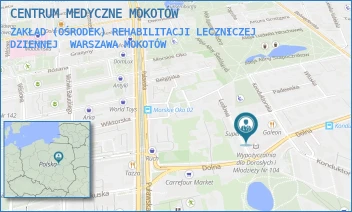 ZAKŁAD (OŚRODEK) REHABILITACJI LECZNICZEJ DZIENNEJ - CENTRUM MEDYCZNE MOKOTÓW - LUDOWA 6,  WARSZAWA MOKOTÓW
