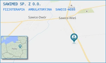FIZJOTERAPIA  AMBULATORYJNA - SAWIMED SP. Z O.O. - SAWICE-WIEŚ 19,  SAWICE-WIEŚ