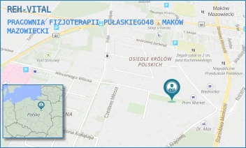 PRACOWNIA FIZJOTERAPII PUŁASKIEGO48 - REH-VITAL - GEN. PUŁASKIEGO 48, MAKÓW MAZOWIECKI