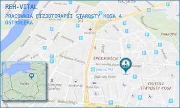 PRACOWNIA FIZJOTERAPII STAROSTY KOSA 4 - REH-VITAL - STAROSTY KOSA 4,  OSTROŁĘKA