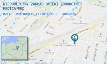 DZIAŁ (PRACOWNIA) FIZJOTERAPII - NIEPUBLICZNY ZAKŁAD OPIEKI ZDROWOTNEJ MEDICA-MED - OŁÓWKOWA 1E,  PRUSZKÓW