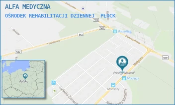 OŚRODEK REHABILITACJI DZIENNEJ - ALFA MEDYCZNA - MEDYCZNA 8,  PŁOCK