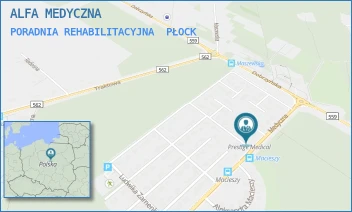 PORADNIA REHABILITACYJNA - ALFA MEDYCZNA - MEDYCZNA 8,  PŁOCK