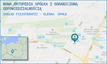 ZAKŁAD FIZJOTERAPII - OLESKA - NOWA ORTOPEDIA SPÓŁKA Z OGRANICZONĄ ODPOWIEDZIALNOŚCIĄ - UL. OLESKA 97,  OPOLE