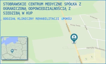 ODDZIAŁ KLINICZNY REHABILITACJI - STOBRAWSKIE CENTRUM MEDYCZNE SPÓŁKA Z O. O. Z SIEDZIBĄ  W KUP - UL. NAMYSŁOWSKA 22/-,  POKÓJ