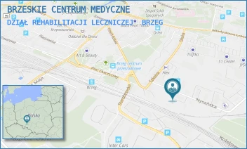 DZIAŁ REHABILITACJI LECZNICZEJ - BRZESKIE CENTRUM MEDYCZNE - UL. NYSAŃSKA 4-6,  BRZEG