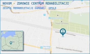 ZESPÓŁ REHABILITACJI DOMOWEJ - NOVUM - ZDROWIE CENTRUM REHABILITACJI - UL. GROTA ROWECKIEGO 16,  OPOLE