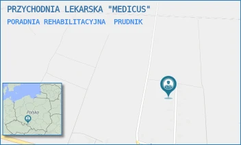 PORADNIA REHABILITACYJNA - PRZYCHODNIA LEKARSKA "MEDICUS" - UL. KOŚCIUSZKI 15,  PRUDNIK
