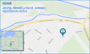 ZESPÓŁ REHABILITACJI DOMOWEJ - REHAB - UL. POZIOMKOWA 13,  KĘDZIERZYN-KOŹLE