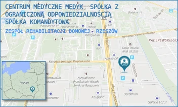 ZESPÓŁ REHABILITACJI DOMOWEJ - CENTRUM MEDYCZNE MEDYK  SPÓŁKA Z OGRANICZONĄ ODPOWIEDZIALNOŚCIĄ SPÓŁKA KOMANDYTOWA - AL. TADEUSZA REJTANA 53,  RZESZÓW