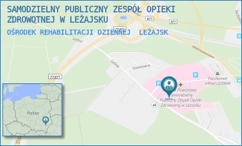 OŚRODEK REHABILITACJI DZIENNEJ - SAMODZIELNY PUBLICZNY ZESPÓŁ OPIEKI ZDROWOTNEJ W LEŻAJSKU - UL. LEŚNA 22,  LEŻAJSK