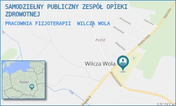 PRACOWNIA FIZJOTERAPII - SAMODZIELNY PUBLICZNY ZESPÓŁ OPIEKI ZDROWOTNEJ - UL. KSIĘDZA SOKOŁA 4,  WILCZA WOLA