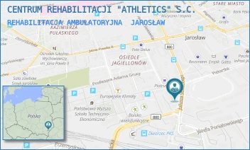 REHABILITACJA AMBULATORYJNA - CENTRUM REHABILITACJI "ATHLETICS" S.C. - UL. JULIUSZA SŁOWACKIEGO 28,  JAROSŁAW