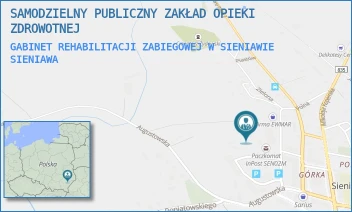 GABINET REHABILITACJI ZABIEGOWEJ W SIENIAWIE - SAMODZIELNY PUBLICZNY ZAKŁAD OPIEKI ZDROWOTNEJ - UL. KAZIMIERZA WIELKIEGO 13,  SIENIAWA