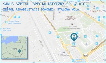 ZESPÓŁ REHABILITACJI DOMOWEJ - SANUS SZPITAL SPECJALISTYCZNY SP. Z O.O. - UL. WOJSKA POLSKIEGO 5,  STALOWA WOLA