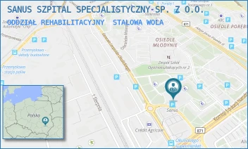 ODDZIAŁ REHABILITACYJNY - SANUS SZPITAL SPECJALISTYCZNY SP. Z O.O. - UL. WOJSKA POLSKIEGO 5,  STALOWA WOLA